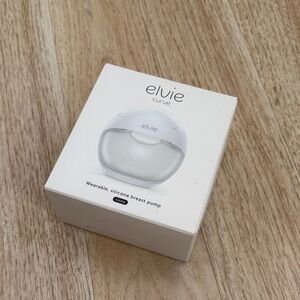 Elvie Curve Wearable Silicone Breast Pump - White